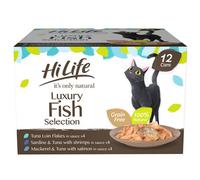 It's Only Natural Cat Lux Fish Selection 48 X 70G