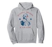 It's Only Treason If You Lose Washington 4th Of July America Pullover Hoodie
