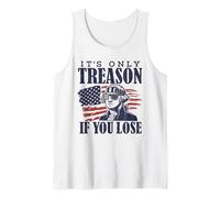 Its Only Treason If You Lose Washington American 4th Of July Tank Top
