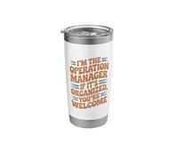 It's Organized Office Business Operation Manager Stainless Steel Insulated Tumbler