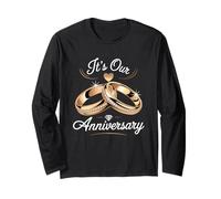It's Our Anniversary Shirts for Married Couples Husband Wife Long Sleeve T-Shirt