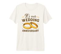 It's Our Anniversary Shirts for Married Couples Husband Wife Premium T-Shirt