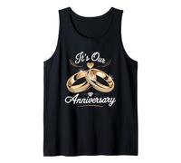 It's Our Anniversary Shirts for Married Couples Husband Wife Tank Top