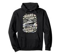 It's Our Anniversary Trip Couples Matching Marriage Cruise Pullover Hoodie