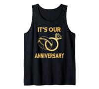 It'S Our Anniversary Wedding Love you Wife Husband Tank Top
