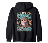 It's Owl Good Screech Birdwatching Zip Hoodie