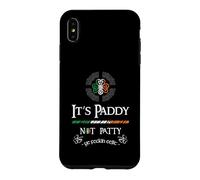 It's Paddy Not Patty Ye Feckin Eejit - St Patricks Day 2021 Case for iPhone XS Max