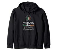 It's Paddy Not Patty Ye Feckin Eejit - St Patricks Day 2021 Zip Hoodie