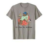 It's Past My Bedtime Bear Tees Unisex-Adults Grey S T-Shirt