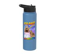 It's Past My Bedtime Capybara Stainless Steel Insulated Water Bottle