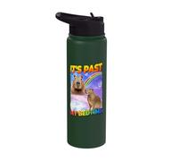 It's Past My Bedtime Capybara Stainless Steel Insulated Water Bottle