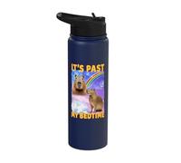 It's Past My Bedtime Capybara Stainless Steel Insulated Water Bottle