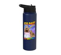 It's Past My Bedtime Capybara Stainless Steel Insulated Water Bottle