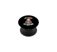 Its Past My Bedtime Funny Skeleton Fire Saying PopSockets Adhesive PopGrip