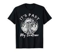 It's Past My Bedtime | Funny Sleepy Skeleton Meme Ironic T-Shirt