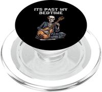 It's Past My Bedtime Skeleton Playing Guitar PopSockets PopGrip for MagSafe