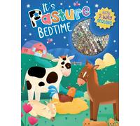 It's Pasture Bedtime - Children's Touch and Feel Storybook with 2-Way Sequins - Sensory Board Book