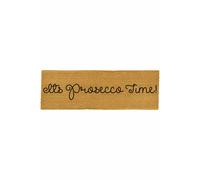 Artsy Doormats It's Prosecco Time Patio Doormat, Brown
