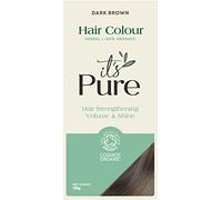 It's Pure Organic Herbal Hair Dye in Dark Brown 110g