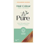 It's Pure Organic Herbal Hair Dye in Strawberry Blonde 110g