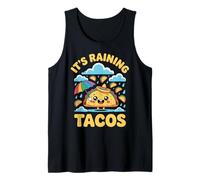 It's Raining Tacos Cute Cartoon Design Tank Top