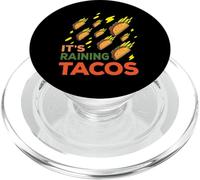 It's Raining Tacos Funny Taco Graphic Gift PopSockets PopGrip for MagSafe
