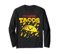It's Raining Tacos Funny Taco Lovers Kids Girls Boys Long Sleeve T-Shirt