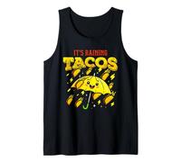 It's Raining Tacos Funny Taco Lovers Kids Girls Boys Tank Top