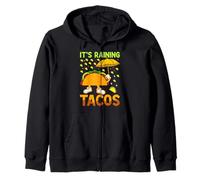 It's Raining Tacos Zip Hoodie