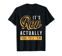 It's Rev Actually You Tell 'Em Pastor Loves Preaching Clergy T-Shirt