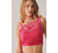 It's Romantic Brami Top by Intimately at Free People in Tart Berry, Size: Large - female