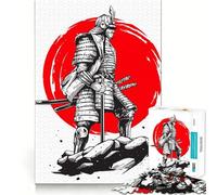 Its Samurai Time Hard Jigsaw Puzzle for Adults 1000 Pieces Strong Logic Neat Thick Fun Challenge Night Play (38x26cm)