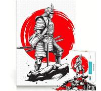 Its Samurai Time Jigsaw 1000 Pieces for Adults Calm Game Stress Less Joyful Challenge Night Activity (50x75cm)