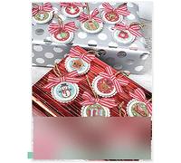 It's Sew Emma Cookie Cutter Ornaments Cross Stitch Pattern, Multi