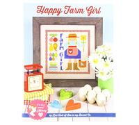 It's Sew Emma ISE-500 Happy Farm Girl Cross Stitch Pattern, None