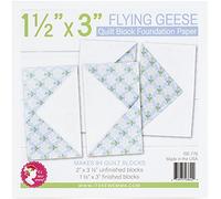 It's Sew Emma Quilt Block Foundation Paper-1.5"X3" Flying Geese