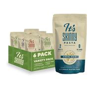 It's Skinny Assortment Pack - Healthy, Low Carb, Low Calorie Konjac Pasta - Fully Cooked and Ready to Eat - Keto, Gluten Free, Vegan and Paleo-Friendly (Pack of 6)