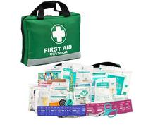 it's Smart Premium 210 Piece First Aid Kit - Emergency Kit, Reflective Design Includes Eyewash, Cold (Ice) Pack, Rain Poncho, Emergency Blanket for Hiking, Home, Camping Office, Car & Outdoors