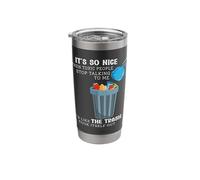 It's So Nice When Toxic People Stop Talking Stainless Steel Insulated Tumbler