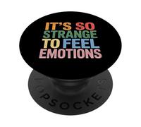It's So Strange To Feel Emotions Awareness - PopSockets Adhesive PopGrip