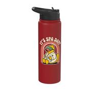 Its Spa Day Wellness Retreat Relax Treatment Beauty Home Spa Stainless Steel Insulated Water Bottle