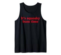 It's Squeaky Bum Time Funny Football Pub Cliche Tank Top
