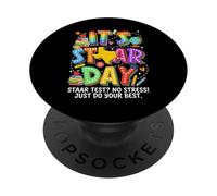 Its Staar Day Texas Education Motivation Test Day PopSockets Adhesive PopGrip