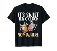 It's Sweet Tea O'Clock Somewhere Lover Southern T-Shirt