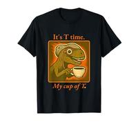 It's T Time - Funny Tea Rex Dino Design for Tea Lovers T-Shirt