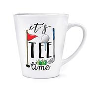 It's Tee Time Golf 12oz Latte Mug Cup