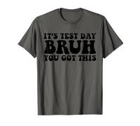 It's Test Day Bruh You Got This Retro Teacher Test Day T-Shirt