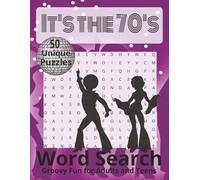 It's the 70's Word Search Puzzle Book: Word Search Puzzle Book with Easy to Read Large Print featuring Nostalgic Fun from the 70's {8.5x11 inches, ... Gift for Holidays, Vacations and Relaxation