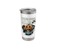 It's The Cereal Killer Funny Pumpkin Monster Halloween Funny Stainless Steel Insulated Tumbler