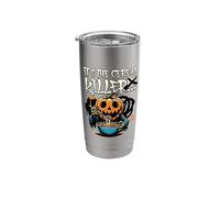 It's The Cereal Killer Funny Pumpkin Monster Halloween Funny Stainless Steel Insulated Tumbler
